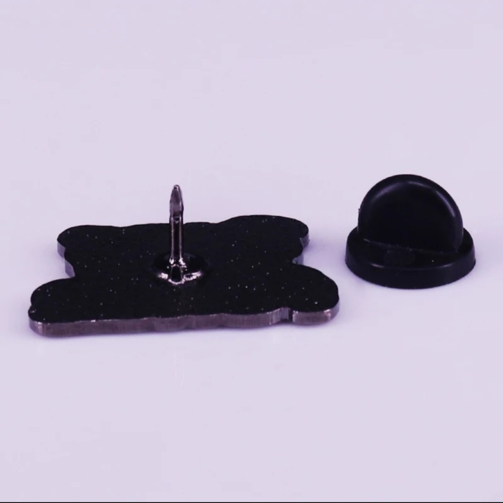 SOLD OUT BABE WITH THE POWER Labrynth Bowie Pin - Picture 3 of 7